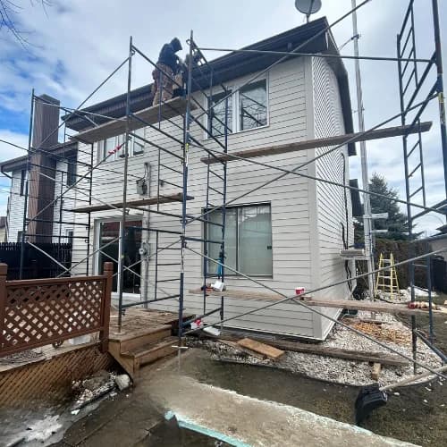 Vue d'ensemble — résidence transformée à Laval
