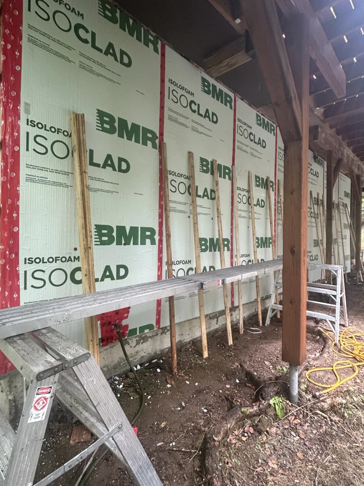 Isoclad panels installed across the entire surface